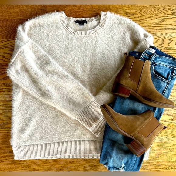 Sanctuary | Cream Eyelash Sweater - Picture 1 of 6